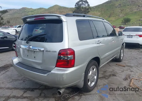 2007 Toyota Highlander Sport V6 z USA, uszkodzony, nr VIN JTEGP21A370146900